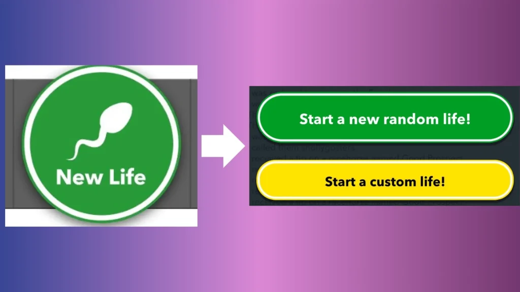 Starting A New Life Journey In BitLife Mod APK